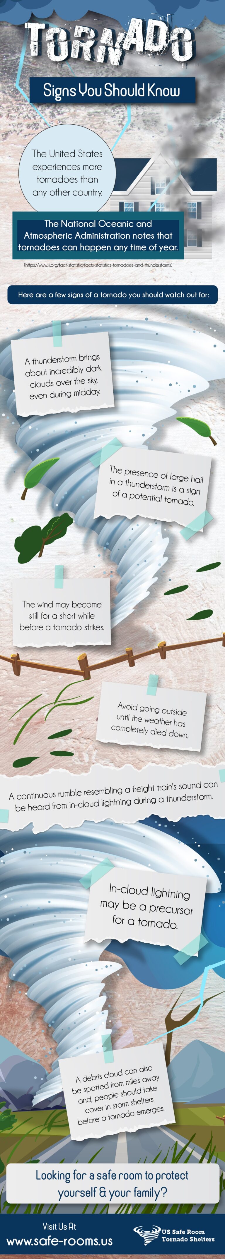 Tornado Signs You Should Know Safe Rooms