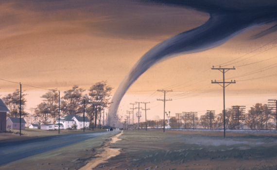 A Tornado hitting Dallas