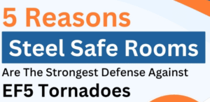 5 Reasons Steel Safe Rooms Are the Strongest Defense Against EF5 Tornadoes - Infograph