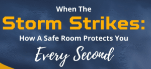 When the Storm Strikes: How a Safe Room Protects You Every Second - Infograph