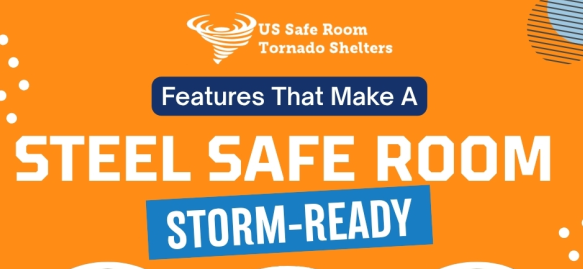 Features That Make A Steel Safe Room Storm-Ready